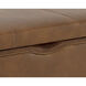 Kael Tobacco Tan Storage Bench